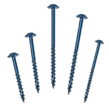 COATED PKT HOLE SCREWS 1000PC