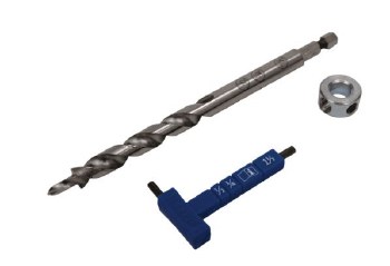 POCKET-HOLE DRILL BIT W/ ACCY