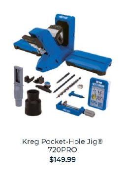 KREG 720 PRO POCKET-HOLE JIG
