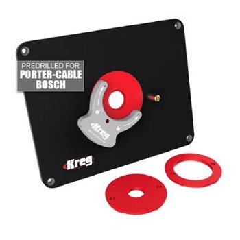 ROUTER PLATE DRILLED PC/BOSCH
