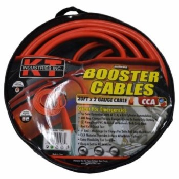 20' 2GA BOOSTER CABLES