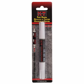 DUAL TIP ACRLC PAINT MARKER WH