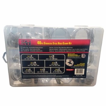 40PC HOSE CLAMP ASS'T