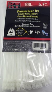 5.7" LIGHT DUTY, NATURAL, 100/