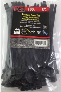 7.9" HEAVY DUTY, UV BLACK, 100