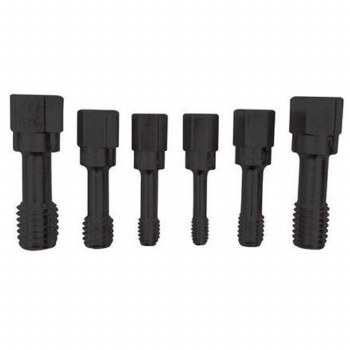 6-pc SAE Fine Thd Restr Tap Se