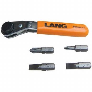 OFFSET 1/4 HEX RATCHET