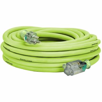 10/3 AWG 50' CORD LIGHTED PLUG