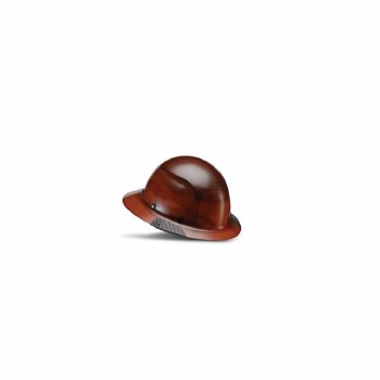 BROWN DAX FIBER RESIN HARD HAT