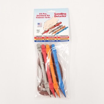 24PC SAND DETAIL KIT, COARSE