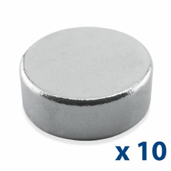 10pc Super Magnets .315" diam