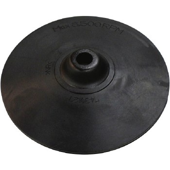7" RUBBER BACKING PAD