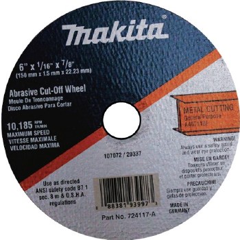 6" CUT-OFF WHEEL, METAL