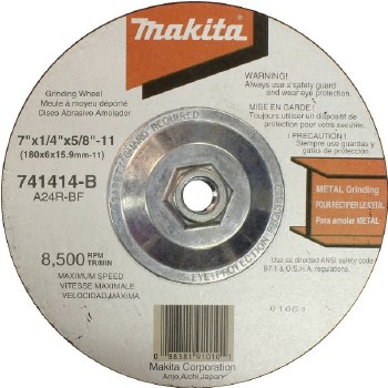 7" x 5/8-11 x 1/4 GRINDING WHEEL
