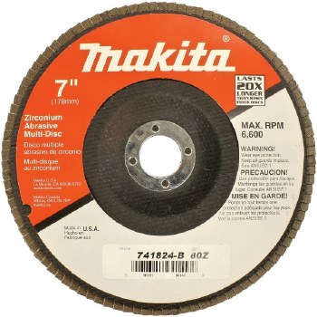 7" x 7/8" MULTI DISC 80G