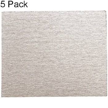 4½" x 5½" SANDPAPER180G 5PK