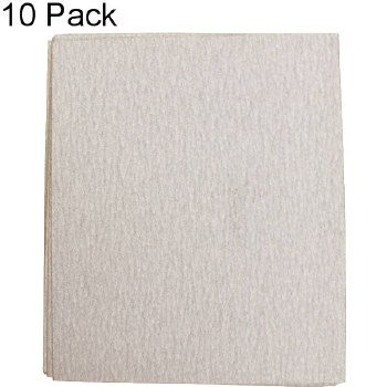 4½" x 5½" SANDPAPER180G 10PK