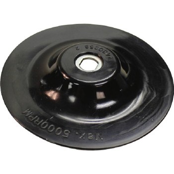 5" PLASTIC PAD FOR DISC SANDER