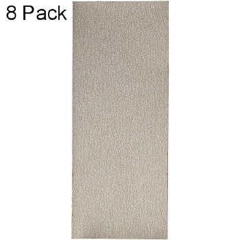 D-4-½x11" SAND PAPER ASS'T 8PK