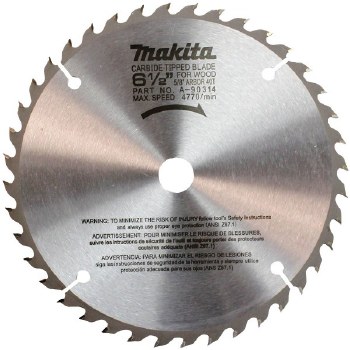 6½" x 5/8" 40T CARBIDE TIP BLD