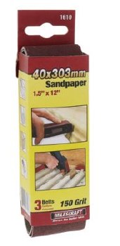 1.5" X 12" 150-GRIT SAND BLT