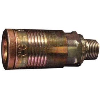 3/8" NPT G STYLE MALE COUPLER