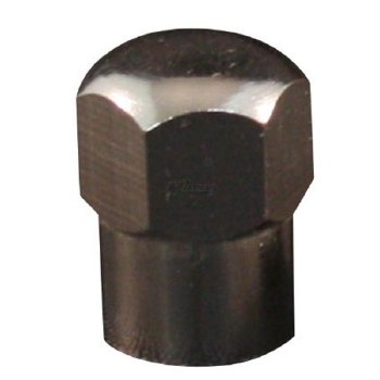 METAL VALVE CAPS, HEX TYPE