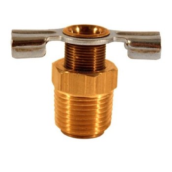 3/8" COMPR TANK DRAIN COCK