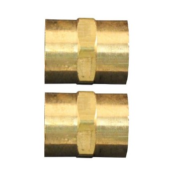 3/8 NPT x 3/8 NPT FEM HEX COUP
