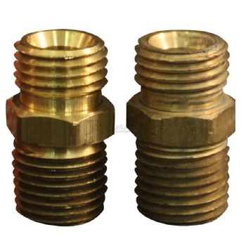 HEX NIPPLE MALE 1/4NPTX1/4 NPS