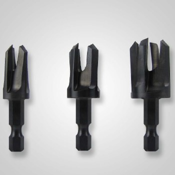 3PC TAPERED PLUG CUTTER SET