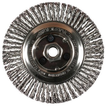 4" KNOTTED WHEEL .020 WIRE, 1/2-13