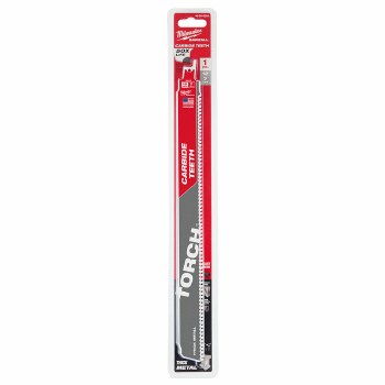 12” 7TPI The TORCH with Carbide Teeth SAWZALL Bld 1PK