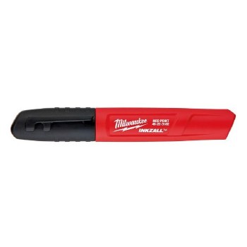 MED POINT BLACK MARKER 2-PK