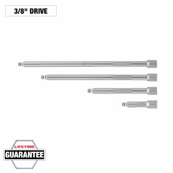 4PC 3/8"DR WOBBLE EXT SET