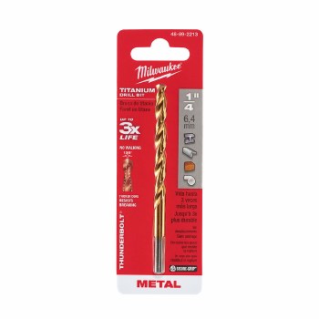 9/32" Titanium Coated Drill Bi