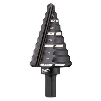 #5 STEP BIT 1/4" - 1-3/8"