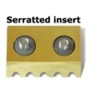 1" SERRATED INSERT 4/ CHISELS