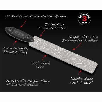 5" FILE 300/600 GRIT