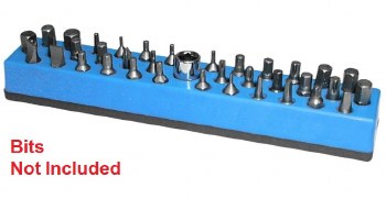 MAGNETIC 1/4 BIT HOLDER BLUE