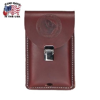 CLIP ON LEATHER PHONE HOLSTER