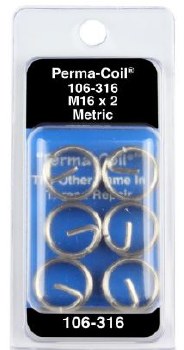 16 x 2mm Insert Pkg. 6