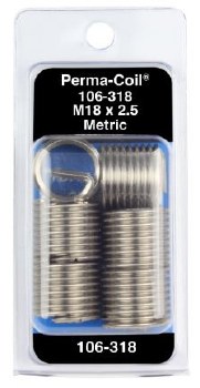 18 x 2.5mm Insert Pkg. 6