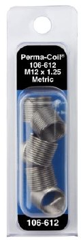 12 x 1.25mm Insert Pkg. 6