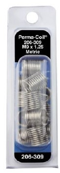 9 x 1.25mm Insert Pkg. 12