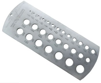 DRILL GAUGE FRACTIONAL 2ND