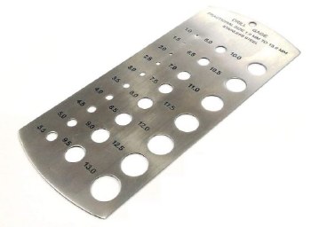 DRILL GAUGE METRIC 2ND