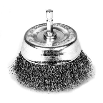 3" CUP WIRE BRUSH - COARSE