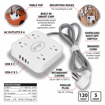 8-In-1 Power Plug