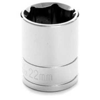 23mm x 1/2" DR SH CHR SKT 6PT